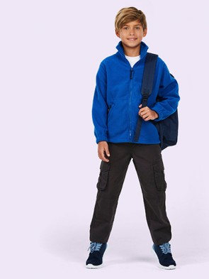 Childrens Full Zip Micro Fleece Jacket